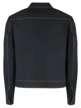 The Voice S29 Lucas West Flap Pocket Jacket back view showing rear structure, sleeve shape, and relaxed fit