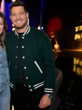The Voice S29 Michael Bublé Varsity Jacket Front View
