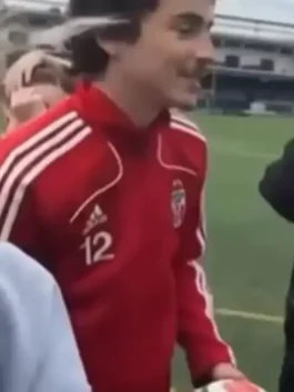 Timothee Chalamet Manhattan Kickers Jacket Side View