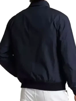 The Boys S05 Tomer Capone Blue Jacket back view
