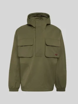 Vincent Kompany Adidas Green Jacket close up showing collar and front details