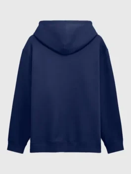 Back view of the Michigan 2026 Basketball National Champions Hoodie showing the full championship design