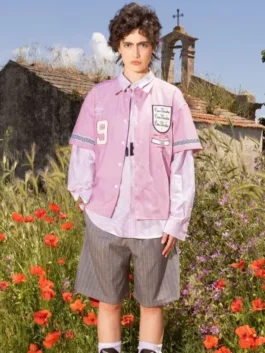 Umbro LC23 World Cup 2026 England Italia Shirt front view in bold cotton with a shirt collar and the iconic England x Italia 2026 World Cup collab design.