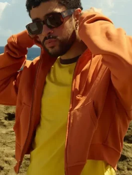 Bad Bunny Zara Hoodie showcasing professional sleeve tailoring and luxury rib knitted cuffs.