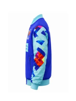 FIFA World Cup 2026 Volunteer Jacket varsity edition featuring a professional zipper closure and luxury inner lining.