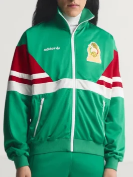 Adidas Mexico Track Top 1986 Front View