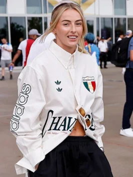 Classic white Adidas x Willy Chavarria Chloe Kelly Mexico Shirt blending Mexican culture with the bold Adidas x Willy Chavarria creative vision