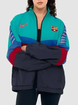 BARCA Track Jacket Model Front View