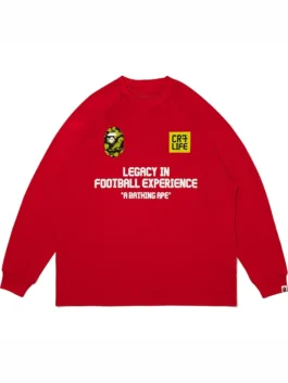 Bape X CR7 Life LS Football Jersey