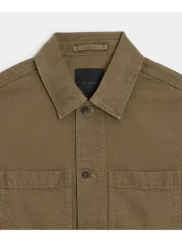 Boxy Denim Jacket Front View