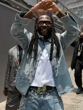 Burna Boy World Cup 2026 Opening Ceremony Jacket Front View