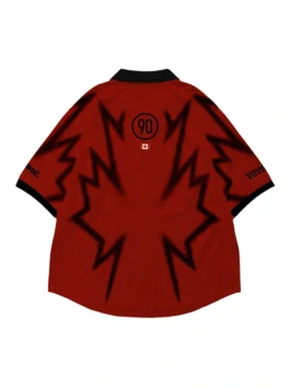 CJ X NIKE CANADA TOTAL 90 RETRO JERSEY BACK VIEW