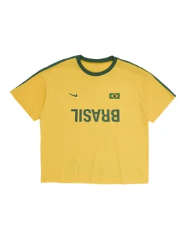 CJ X Nike Brasil Total 90 T Shirt Front View