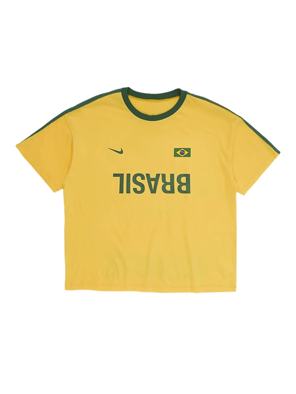 CJ X Nike Brasil Total 90 T Shirt Front View