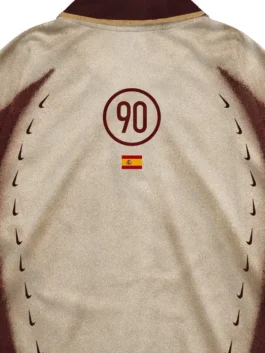 CJ X Nike Spain Total 90 Retro Jersey Back Closeup