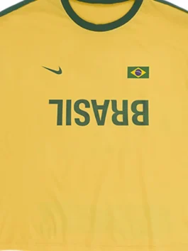 Cactus Jack Nike Total 90 Brasil T Shirt