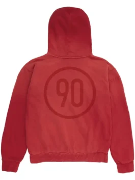 Cactus Jack X Nike Croatia Total 90 Hoodie Red