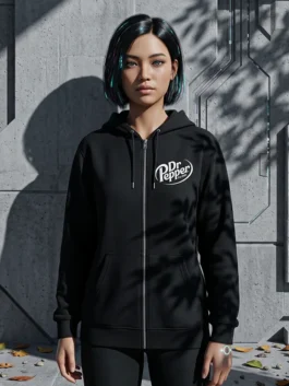 Dr Pepper Black Hoodie