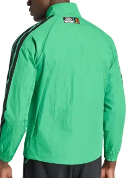 FIFA World Cup 2026 Adidas Jamaica Anthem Jacket Back View