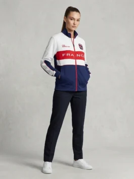 FIFA World Cup 2026 France Track Jacket Front View