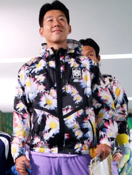 FIFA World Cup 2026 South Korea Jacket front view featuring a professional zipper closure and luxury viscose lining.