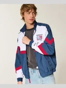 Hollister 1994 FIFA World Cup USA Jacket in professional premium fabric with a luxury stand up collar finish.Hollister 1994 FIFA World Cup USA Jacket in professional premium fabric with a luxury stand up collar finish.