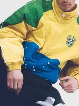 Intra Brazil Nations Jacket Front View