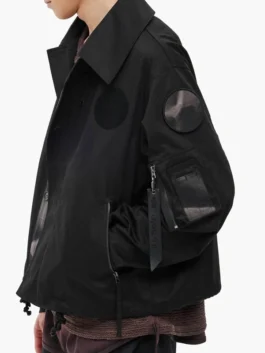 Jiyong Kim X Alpha Sun Bleached Wide Collar Jacket