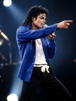 Michael Jackson Blue Jacket