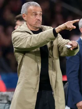 Luis Enrique Hooded Coat
