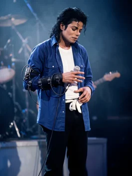 Michael Jackson Blue Jacket