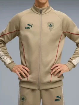 Morocco KING Anthem Mens Track Jacket Front View