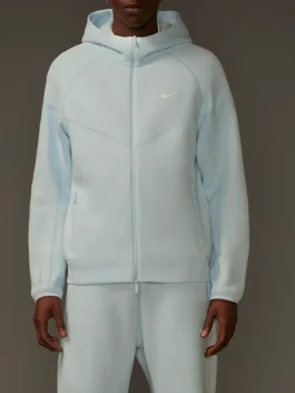 NOCTA Tech Fleece Full Zip Light Blue Hoodie