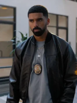 Alternative view of Nemesis Isaiah Stiles Black Leather Jacket