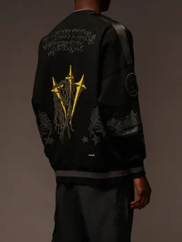 Nike NOCTA Champion League Graphic Black Crewneck Shirt