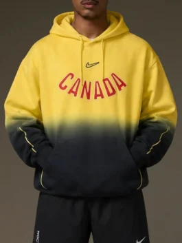 Nocta Canada Yellow Black Hoodie