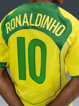 Nike x Ronaldinho Brazil 2004 Total 90 Reissue Jersey