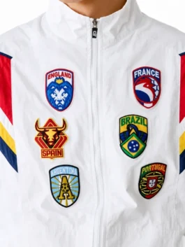 Get The Iconic FIFA World Cup 2026 Patches White Jacket