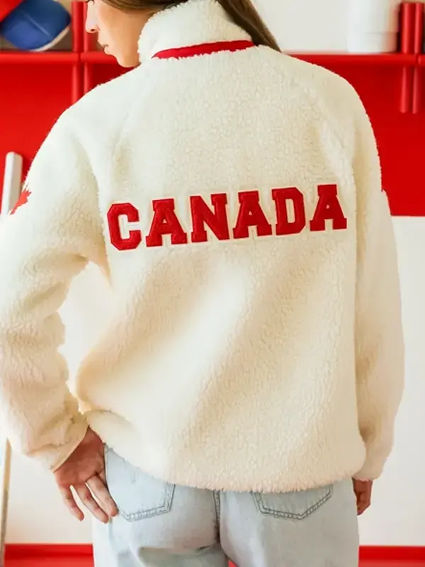 Province of Canada x Heated Rivalry Jacket Back View