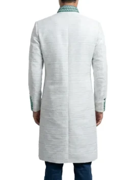 S02 Umbrella Academy Klaus Hargreeves Coat Back View