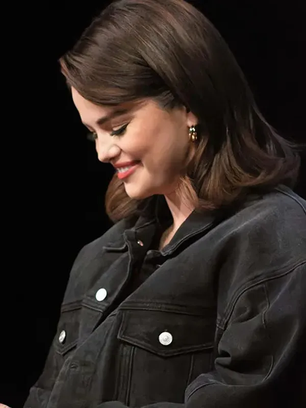 Selena Gomez SXSW Festival Denim Jacket Side View