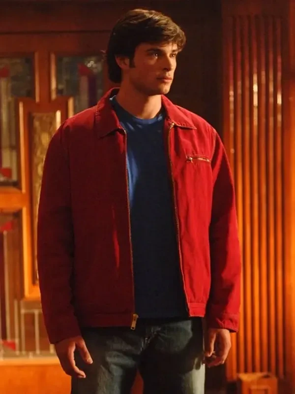 Smallville Tom Welling Red Jacket Design View