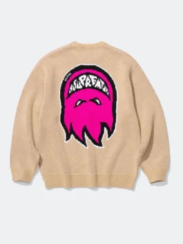 Spitfire x Supreme Sweater in professional knitted fabric with a luxury round neck collar finish.