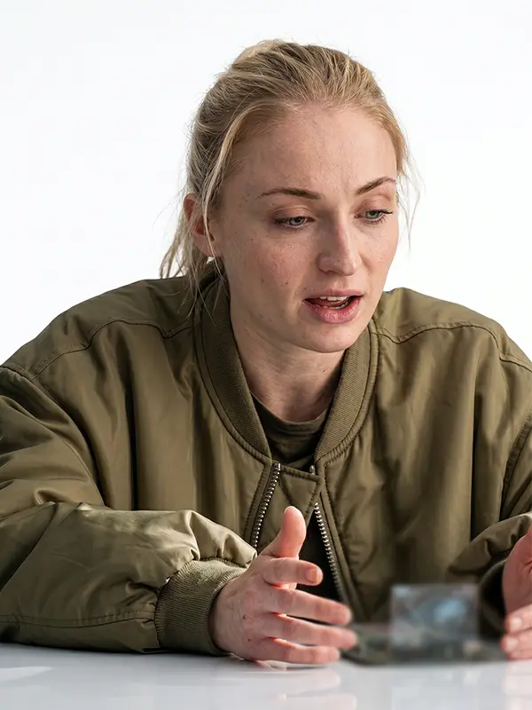 Steal 2026 Sophie Turner Bomber Jacket Look