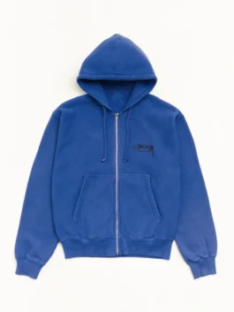 Stussy x OL Beach Roots Zip Garment Hoodie Front