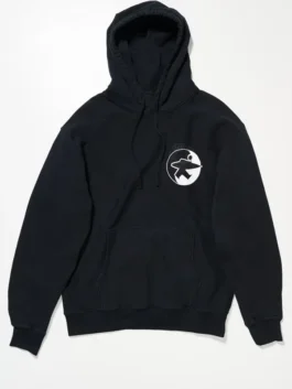 Stussy x OL Buana Black Hood Front View