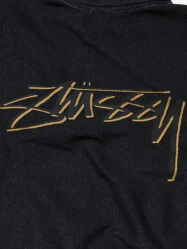 Stussy x OL Drop Shadow Hood back view showcasing professional casual panels and luxury full length sleeves.