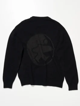Stussy x OL Knitted Round Neck TEE Back View