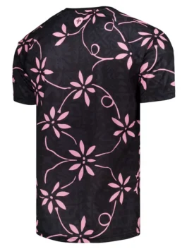 Sunderland x Elvis Presley Hummel Away Matchday Black Jersey back View