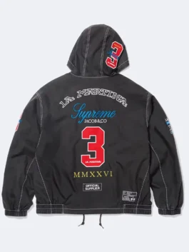 Supreme x La Martina Hooded Jacket Back View